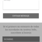 Contacto Responsive