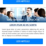 blog responsive